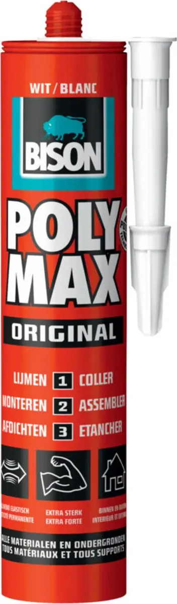 Bison Poly Max Original Wit