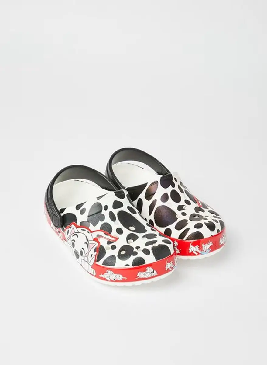 Crocs Fl 101 Dalmatians Clog Wit Maat 33/34 US J2