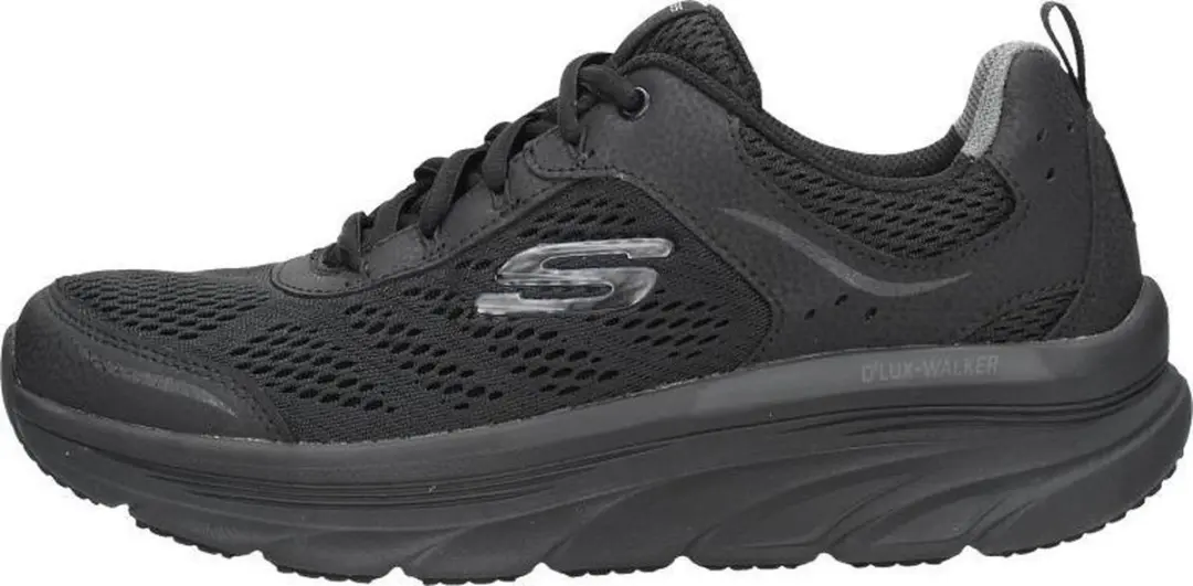Skechers D'Lux Walker Heren Sneakers - Maat 40 - Zwart