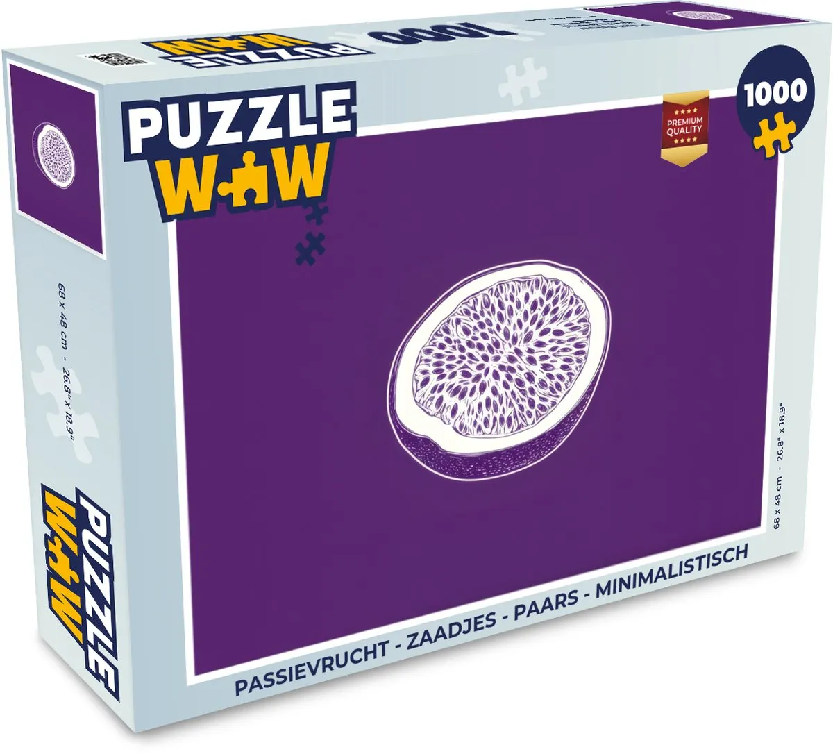 PuzzleWow Passievrucht Legpuzzel 1000 Stuks