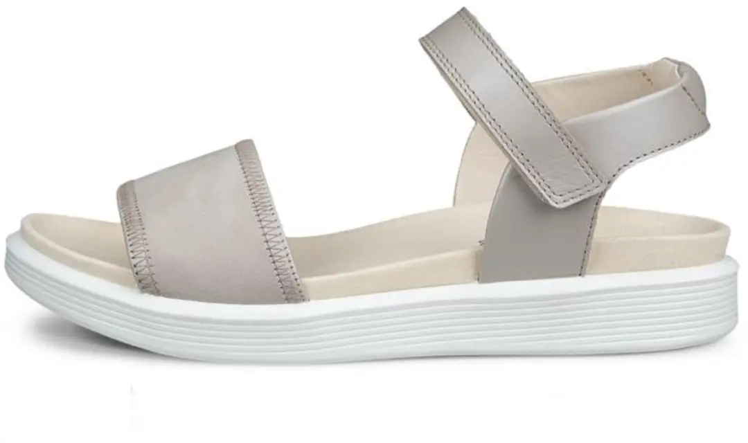 ECCO SOFT SANDAL W Dames Sandalen - 38 - Beige