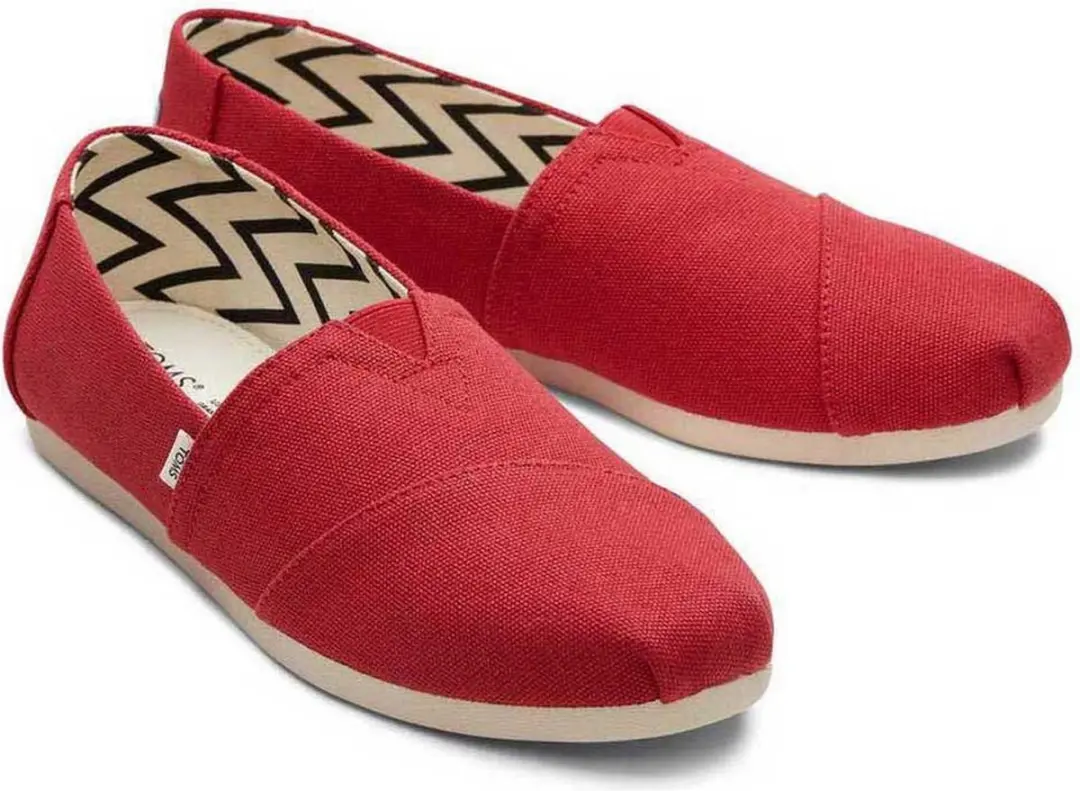 Toms Espadrilles Rood EU 40 Vrouw