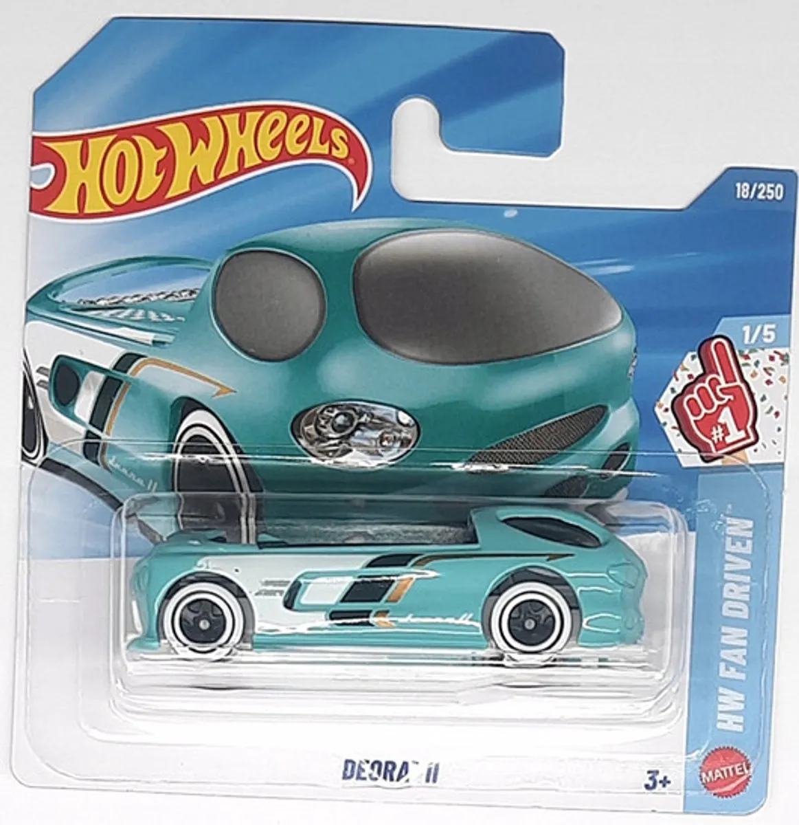 Hot Wheels Deora II Turquoise Surf Van 21A - 1/5 Schaal