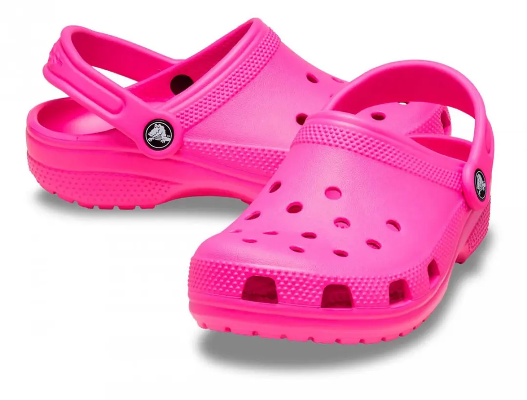 Crocs Classic Clog K-Pantoffels - Roze - 2 Stuks