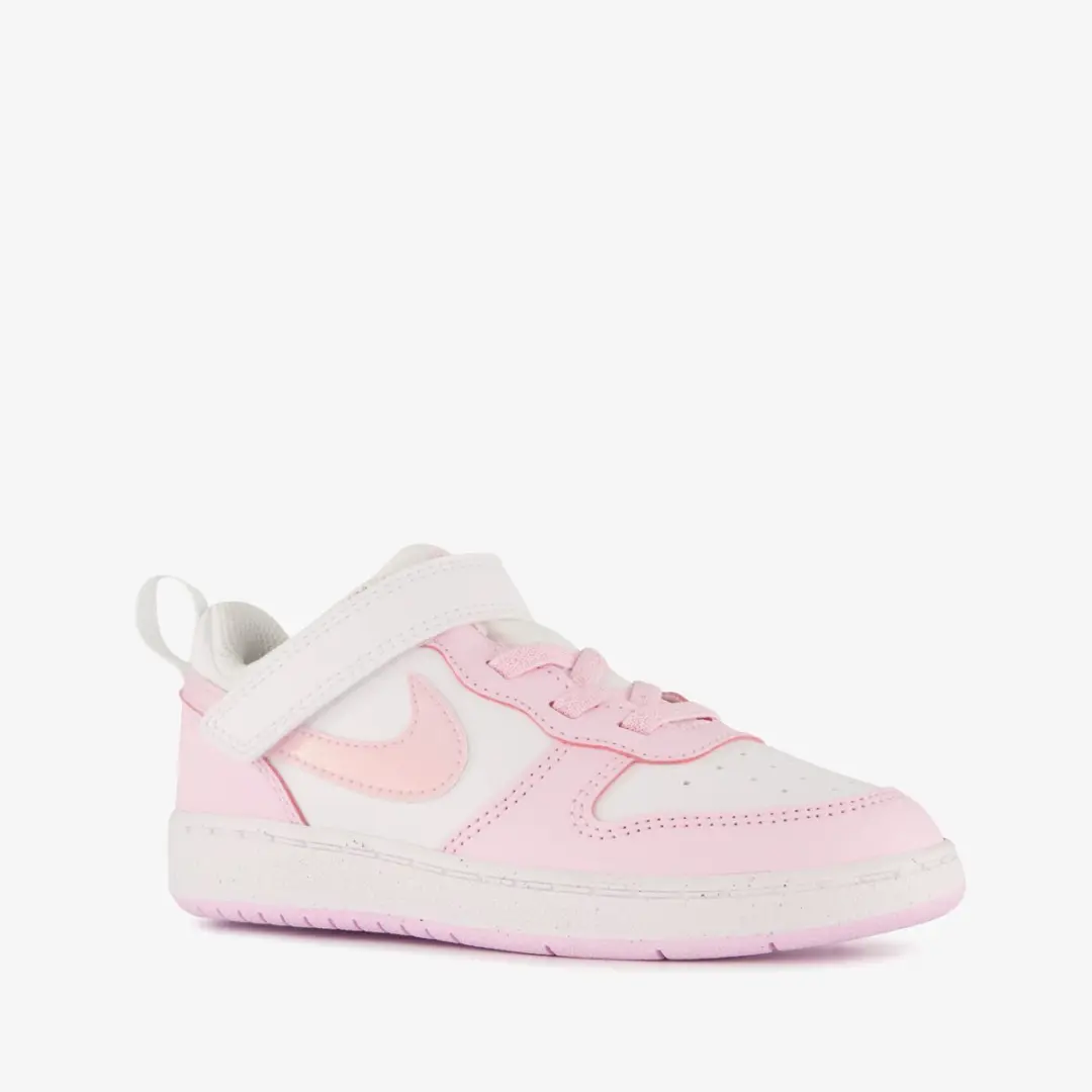 Nike Court Borough Low Recraft (TD) Sneakers Junior - 21 - Wit Roze