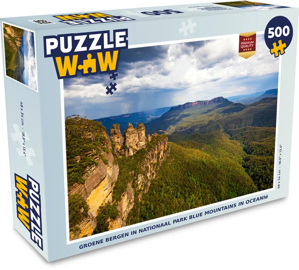 PuzzleWow Legpuzzel 500 Stuks