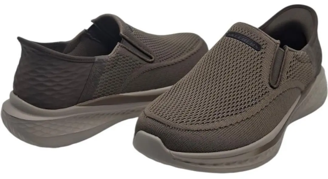 Skechers Slade Deacon Heren Instappers - Taupe