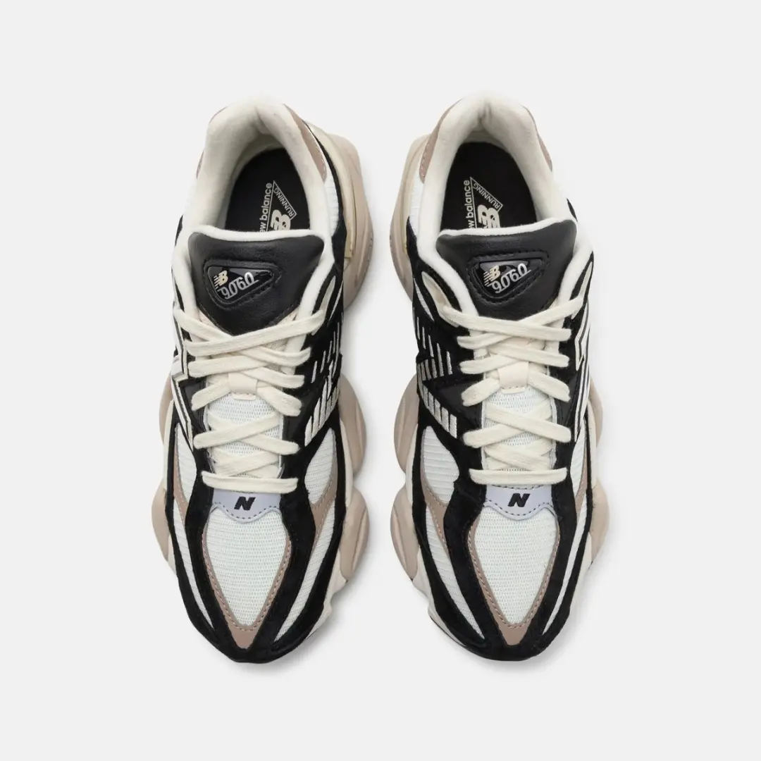 New Balance 9060 Sneakers - Black Castlerock - afbeelding 4 van 6