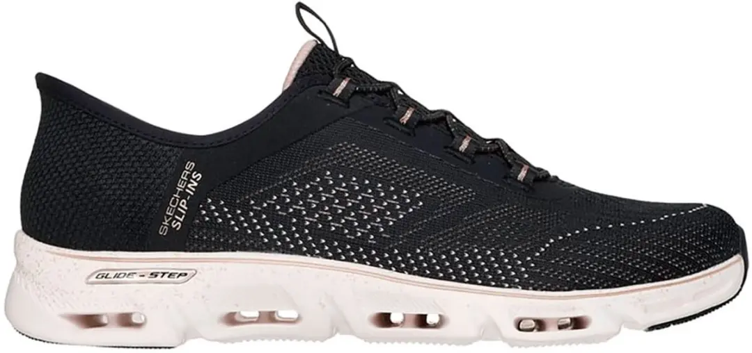 Skechers Hands Free Glide Step-Pro Gratify Dames Sneaker 104610-BKGD - Zwart