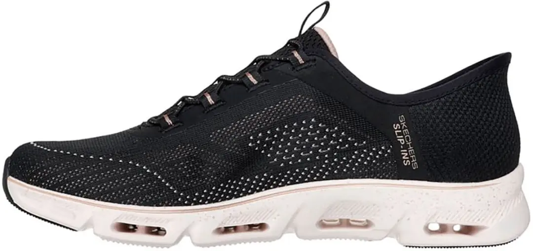 Skechers Hands Free Glide Step-Pro Gratify Dames Sneaker 104610-BKGD - Zwart - afbeelding 6 van 6