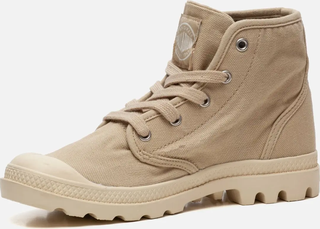 Palladium Pampa Hi Sahara Dames Wandelschoenen