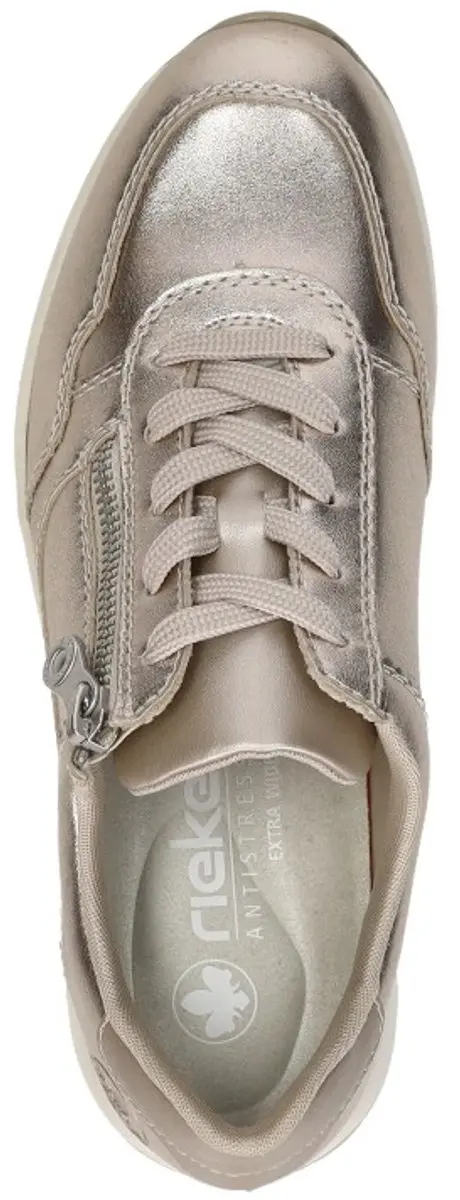 Rieker Sneakers Laag Sneakers Laag - goudkleur - Maat 42 - afbeelding 5 van 6
