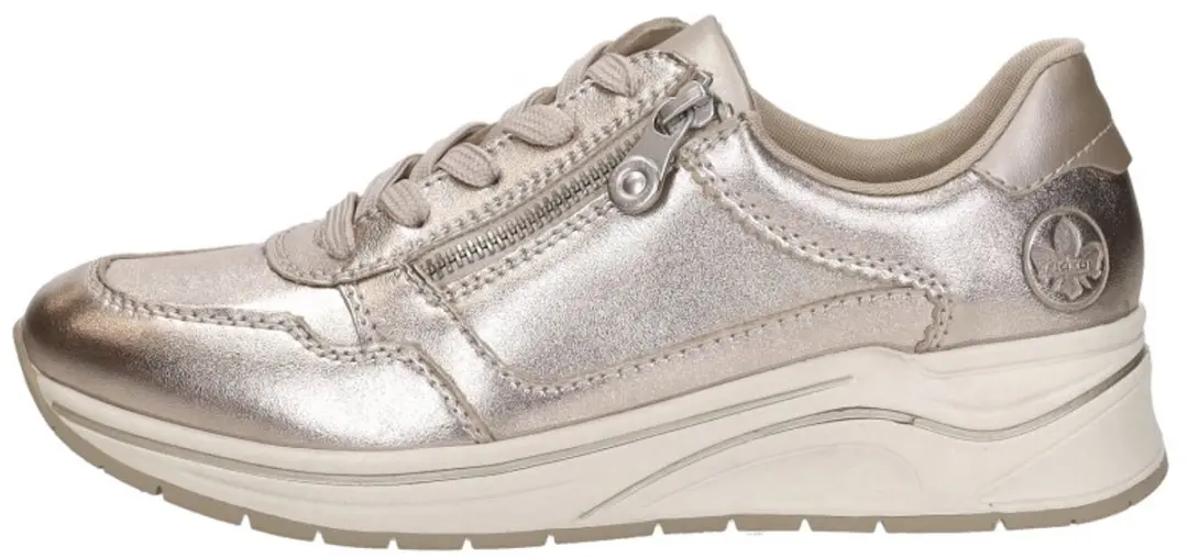 Rieker Sneakers Laag Sneakers Laag - goudkleur - Maat 42 - afbeelding 2 van 6