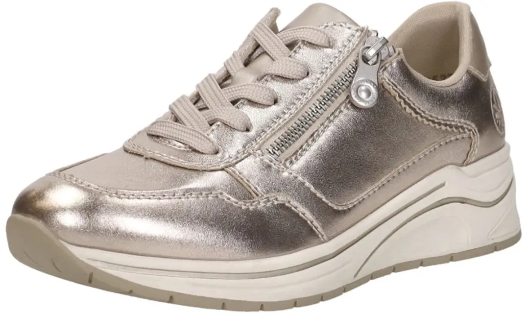 Rieker Sneakers Laag Sneakers Laag - goudkleur - Maat 42 - afbeelding 4 van 6