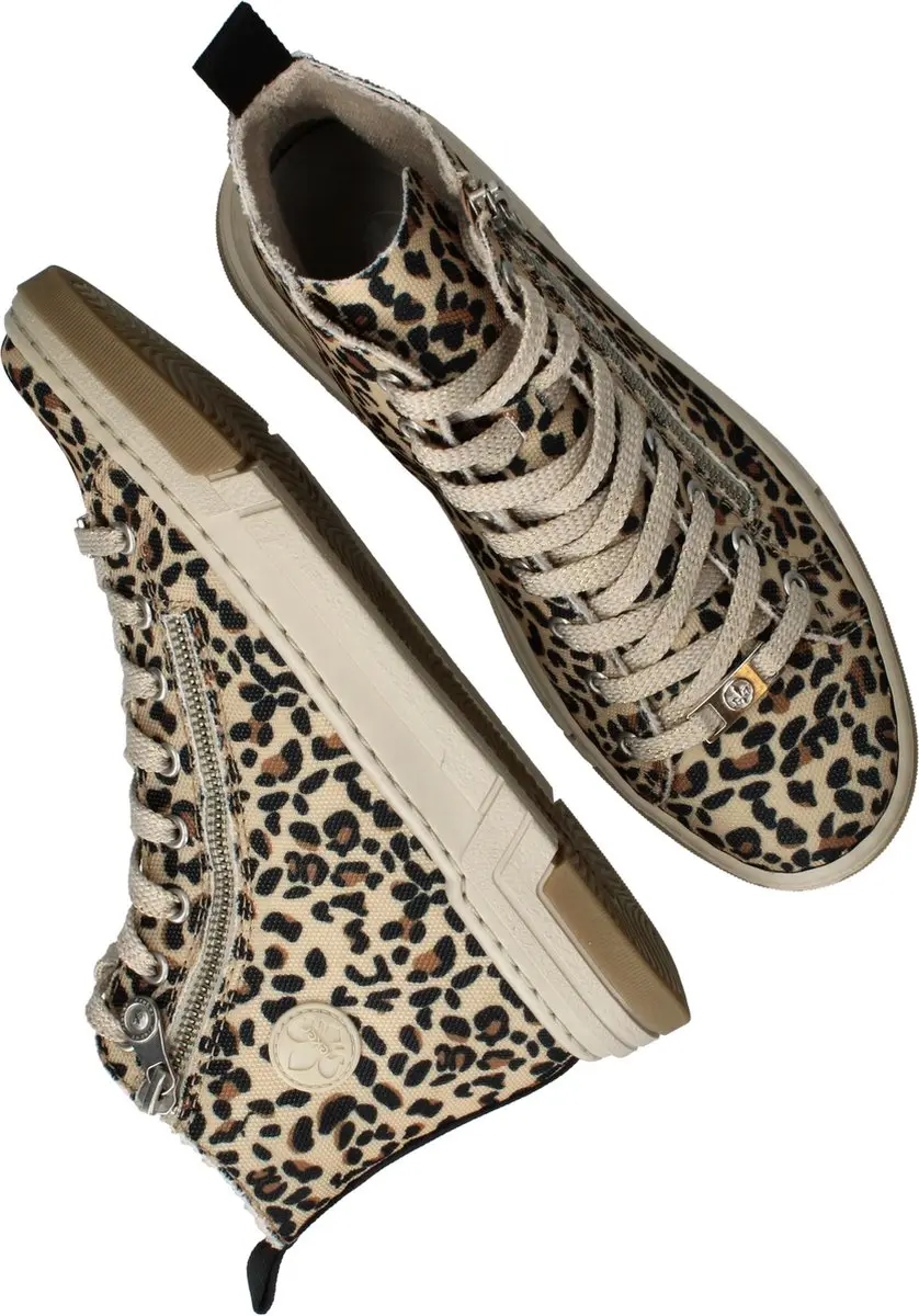 Rieker Sneakers - Dames - Beige - Maat:36 - afbeelding 3 van 6