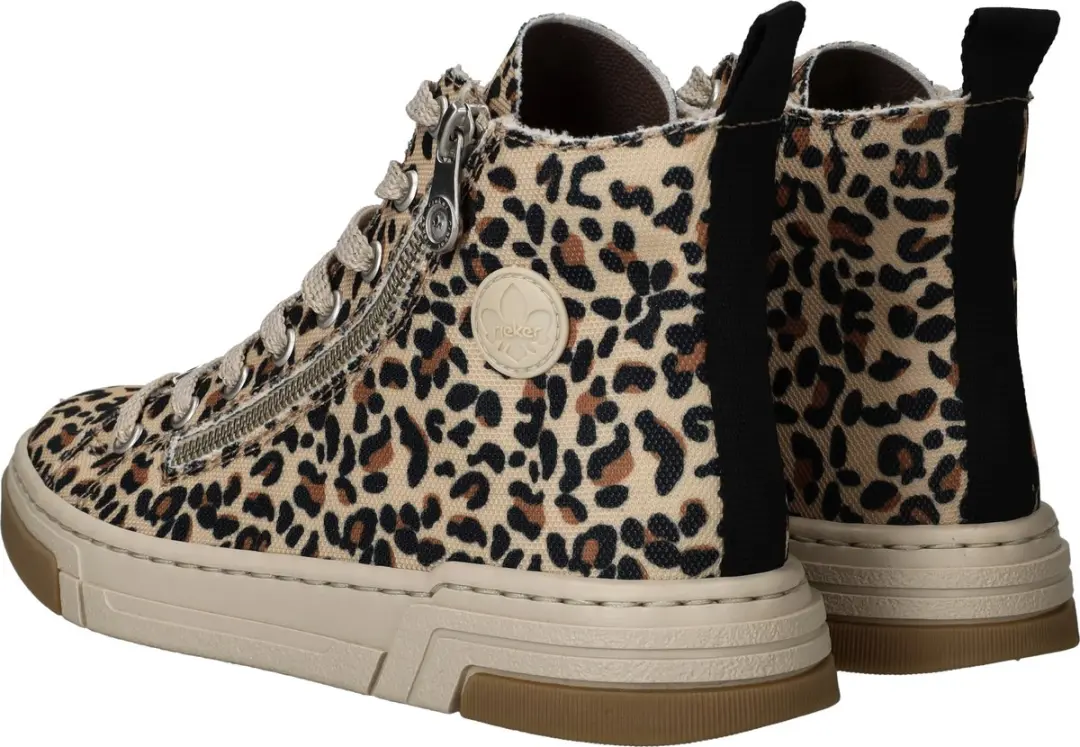Rieker Sneakers - Dames - Beige - Maat:36 - afbeelding 4 van 6