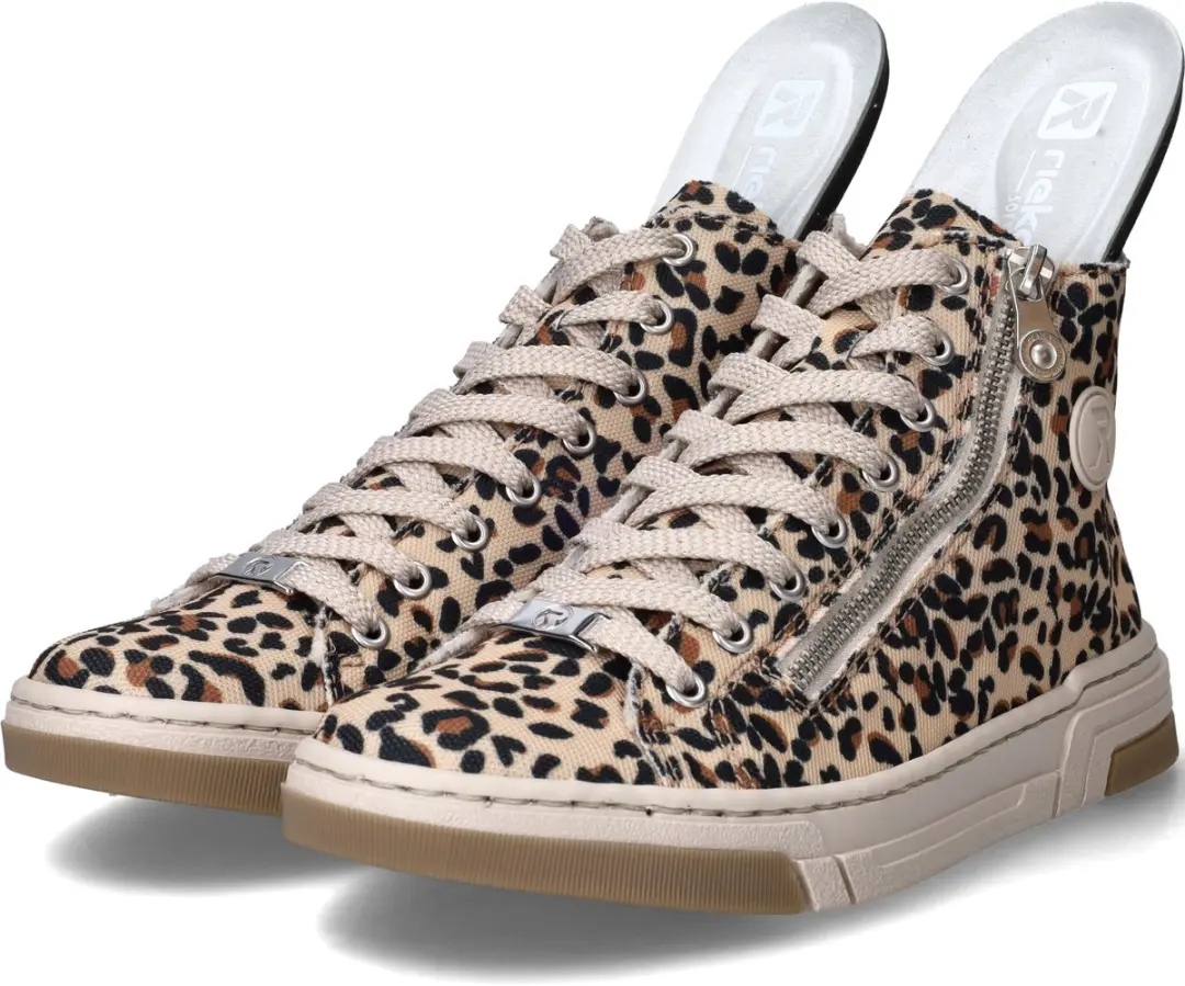 Rieker Sneakers - Dames - Beige - Maat:36 - afbeelding 5 van 6