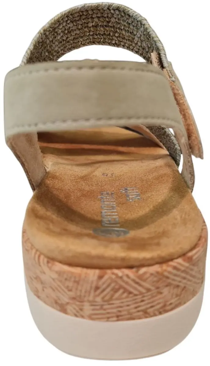 Remonte Suede Dames Sandalen - Groen - 42