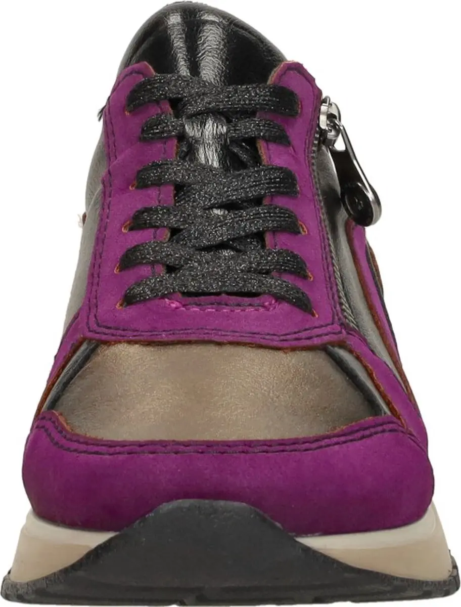 Rieker Sneakers - Dames - Paars - afbeelding 3 van 6