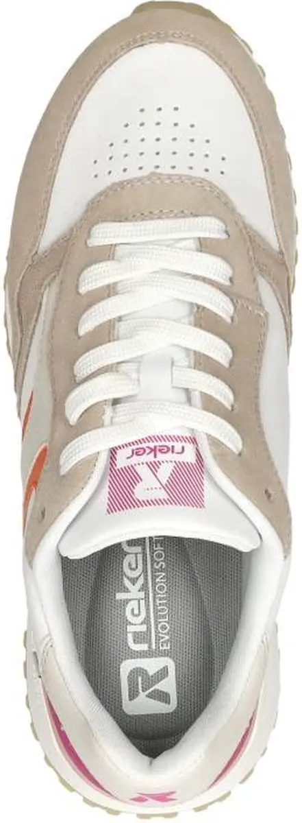 Rieker Sneakers Leer - Roze - Dames Maat 36 - afbeelding 5 van 6