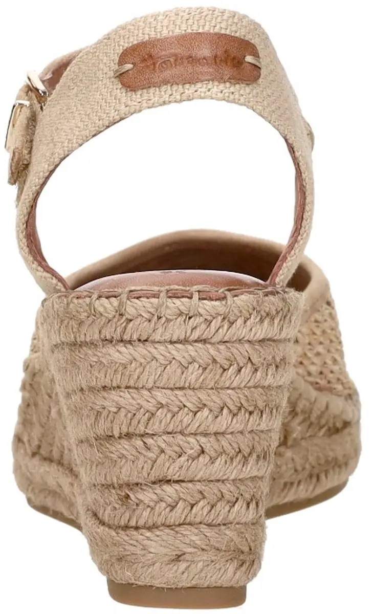Tamaris Sandalen Touwzool Sandalen Touwzool - goudkleur - Maat 42 - afbeelding 5 van 6