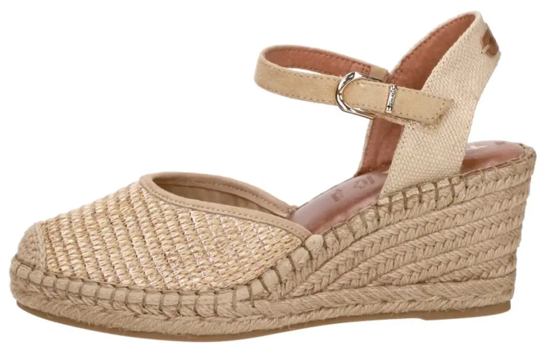 Tamaris Sandalen Touwzool Sandalen Touwzool - goudkleur - Maat 42 - afbeelding 2 van 6