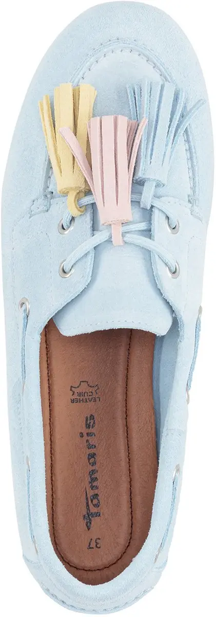 Tamaris Dames Veterschoenen 41 - Blauw