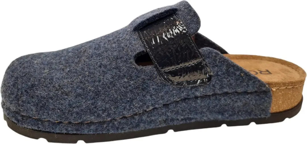 Rohde 6012 55 Dames Pantoffels - Blauw