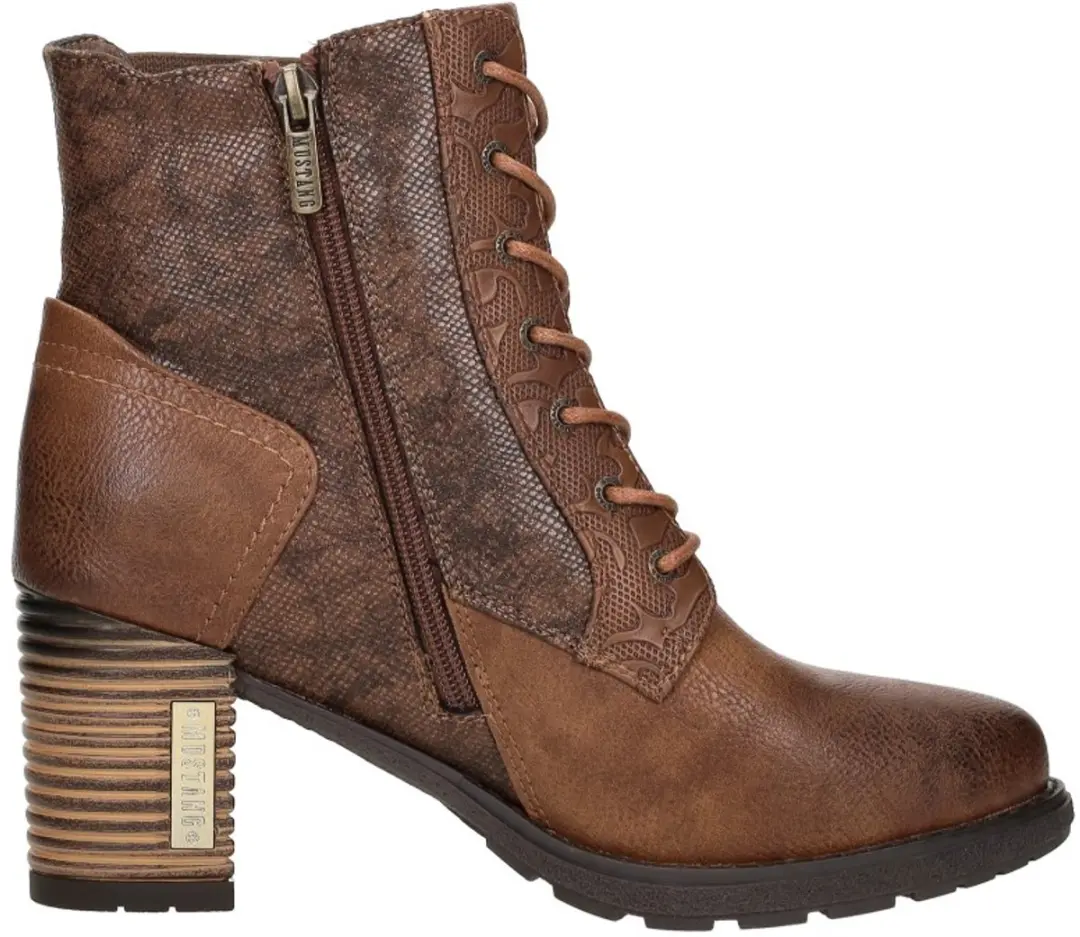 Mustang Veterschoenen Hak Veterschoenen Hak