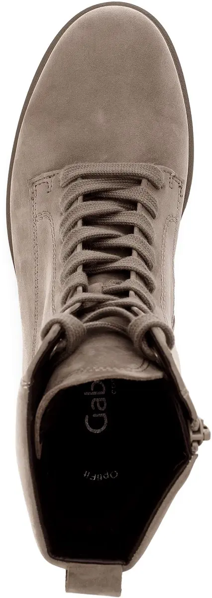 Gabor 72.765.42 Enkellaarsjes - Taupe