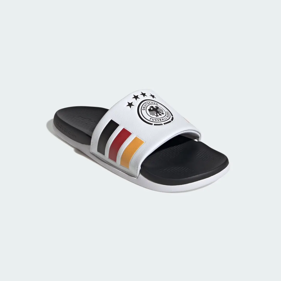 Adidas Adilette Comfort 2.0 Duitsland Slides HQ2527 - Wit - afbeelding 3 van 6