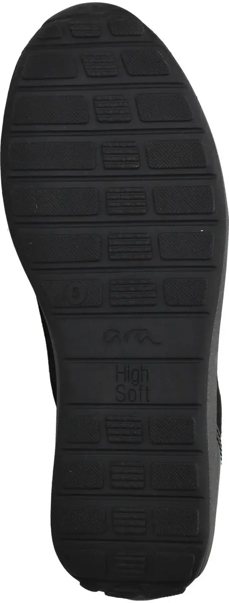 Ara Osaka Highsoft Dames Sneakers - Zwart - afbeelding 2 van 6