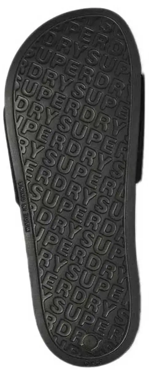 Superdry Badslippers met Glittersteentjes Dames - 34 - Zwart - afbeelding 6 van 6