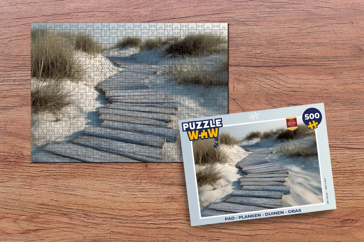 PuzzleWow Puzzel Pad Duinen 500 Stuks