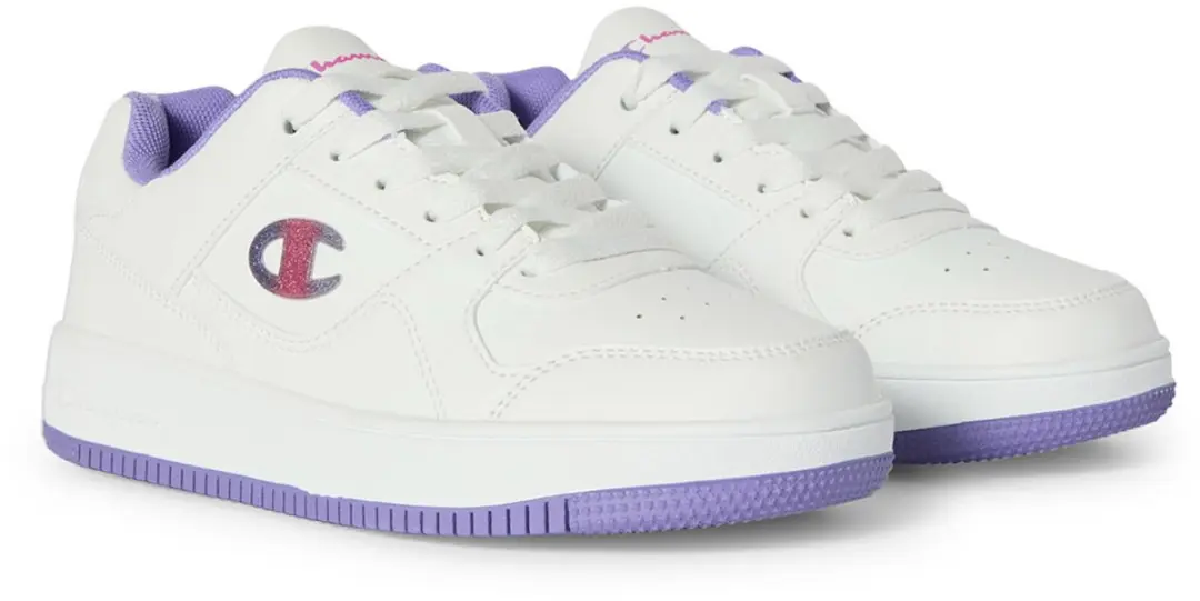Champion Dames RD18 LOW G GS Sneakers White Violet