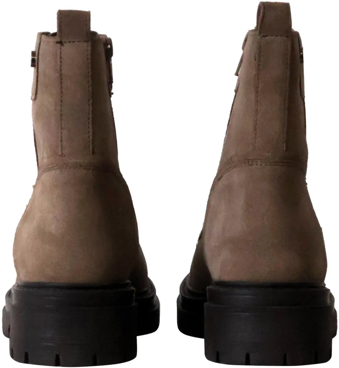Leren enkellaarsjes Iridea Suede