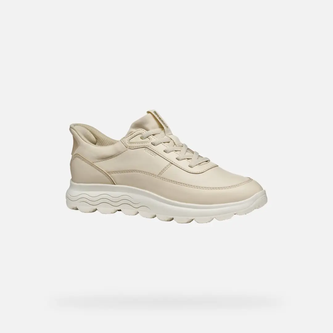 Geox Spherica Plus Dames Sneakers - Maat 41 - Melkwit - afbeelding 6 van 6