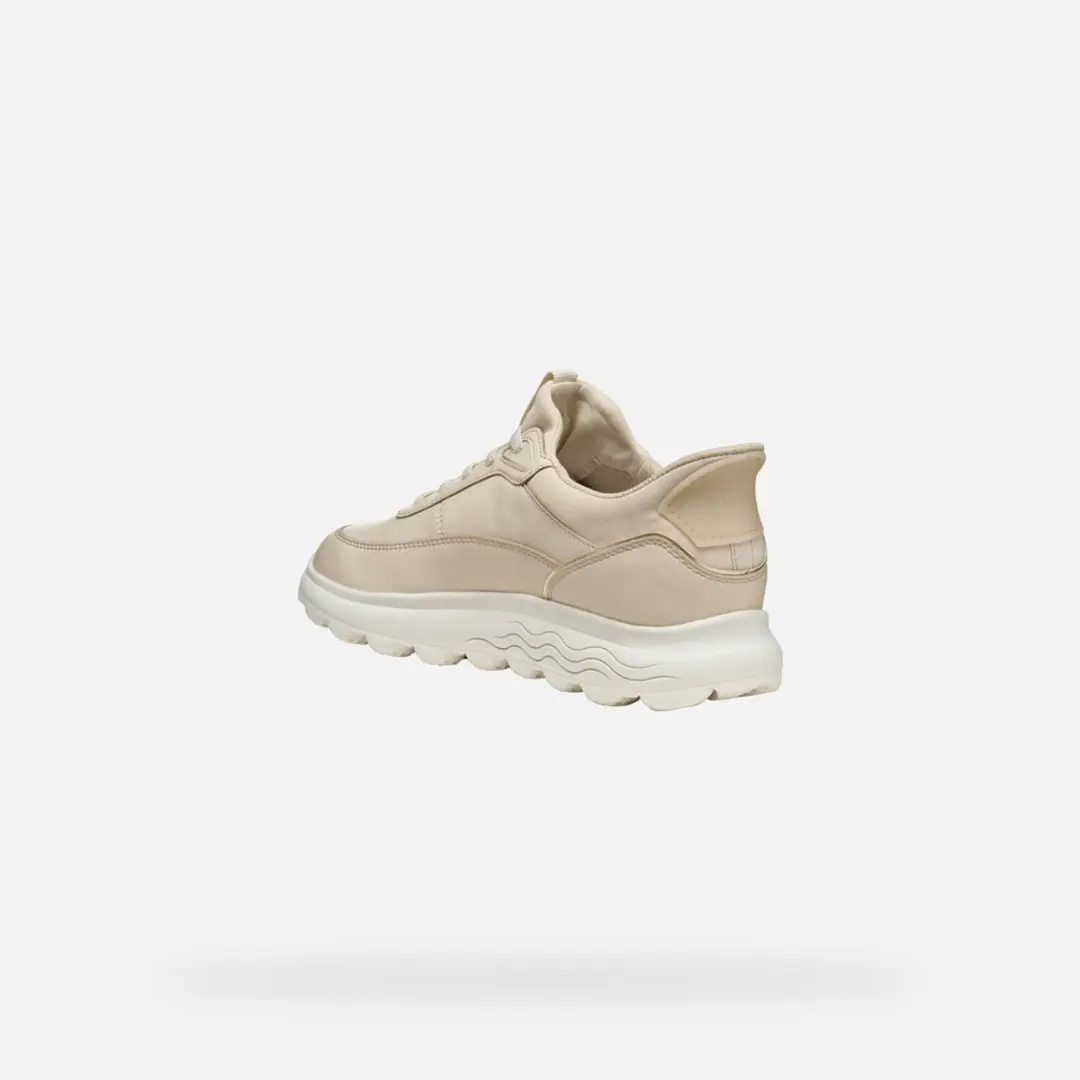 Geox Spherica Plus Dames Sneakers - Maat 41 - Melkwit - afbeelding 5 van 6