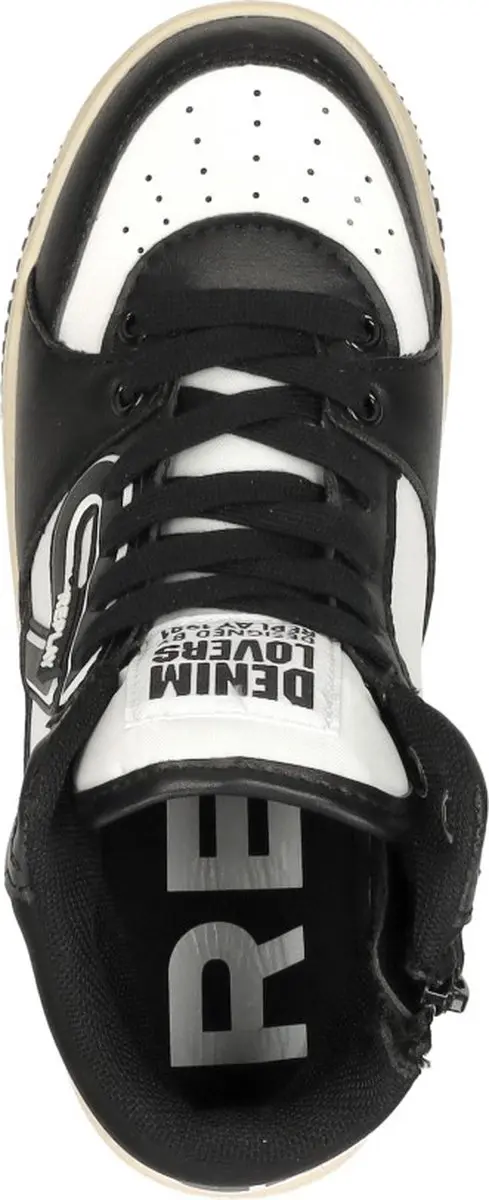 Replay Epic JR Mid Boy 4 sneakers hoog - Zwart - Maat 29 - afbeelding 5 van 6
