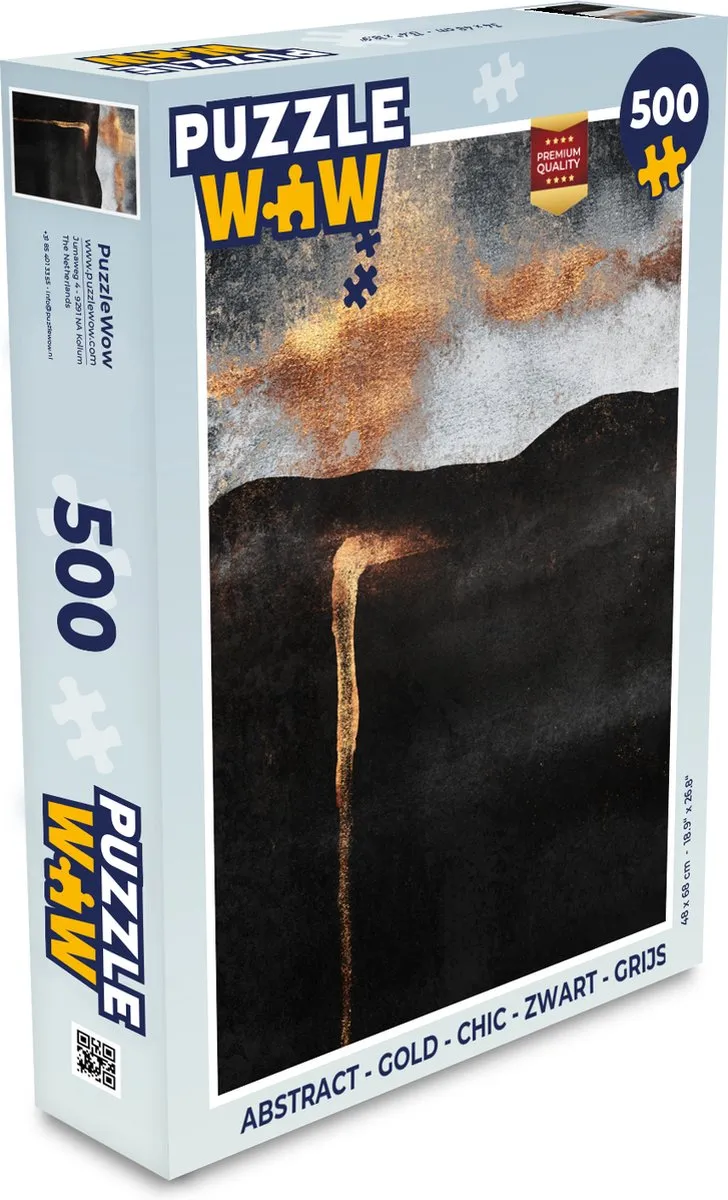 PuzzleWow Abstract Legpuzzel 500 Stuks