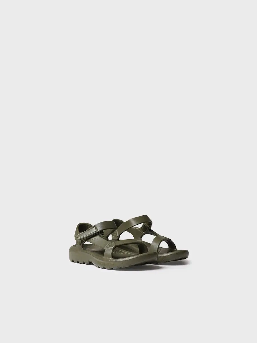 Unisex platte kindersandalen van EVA-rubber