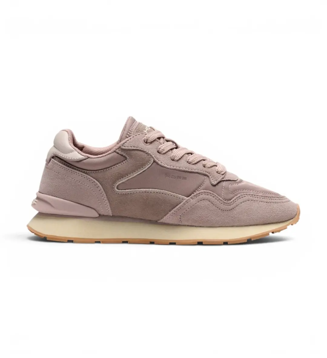 HOFF City Make beige leren sportschoenen