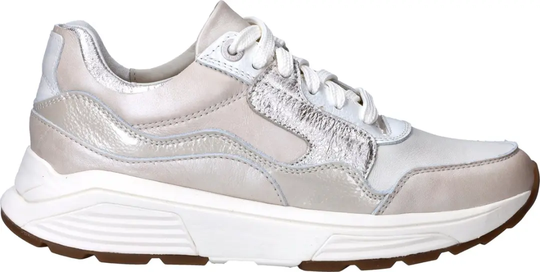 Dames Veterschoenen Xsensible Golden Gate Lady Soft Pearl Beige