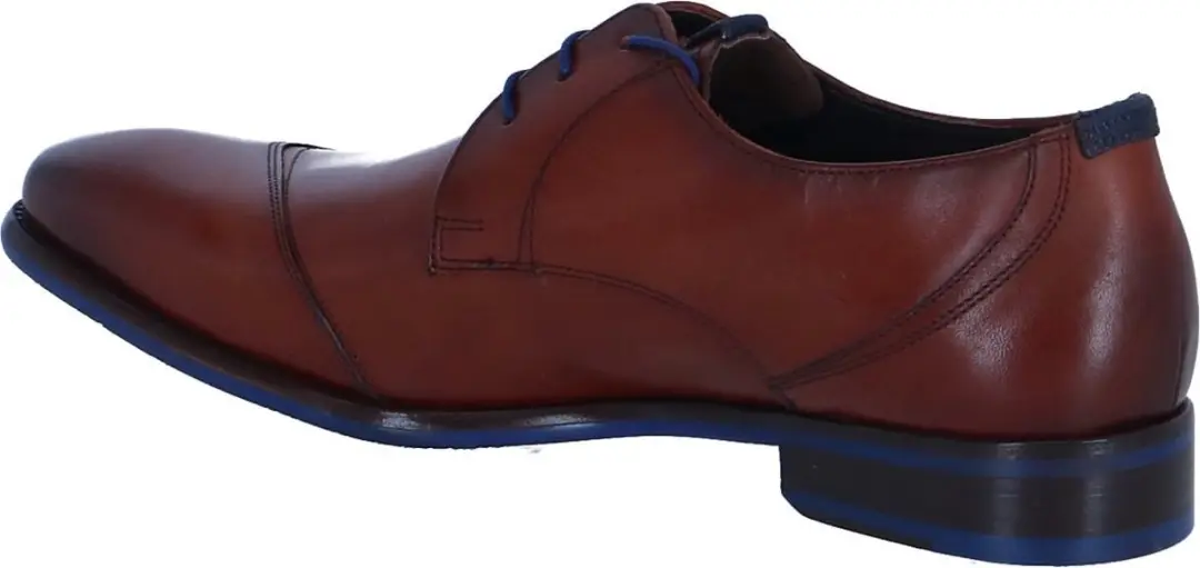 Floris van Bommel Veterschoenen cognac - Maat 43