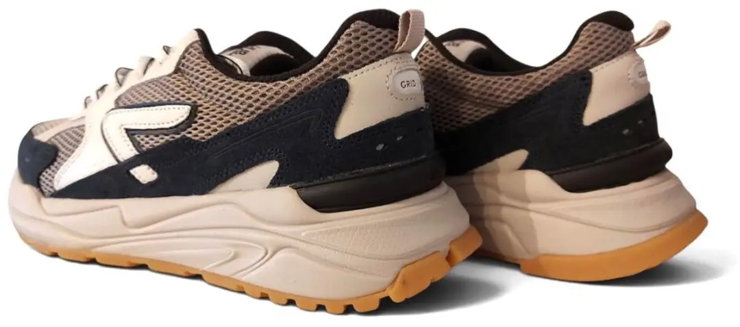 Hub Grid-m Sneakers Heren - Taupe - Maat 45