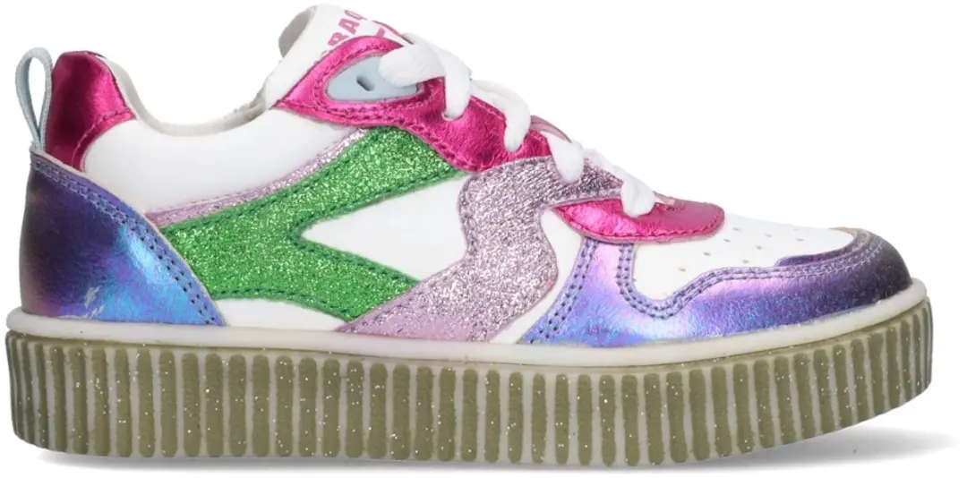 Braqeez 426230-996 Meisjes Lage Sneakers