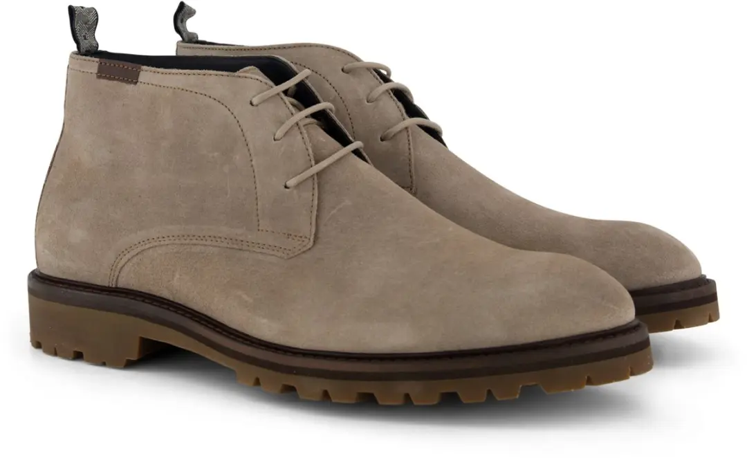 Floris van Bommel Sfm-50082 Veterschoenen - Taupe - Maat 45⅓