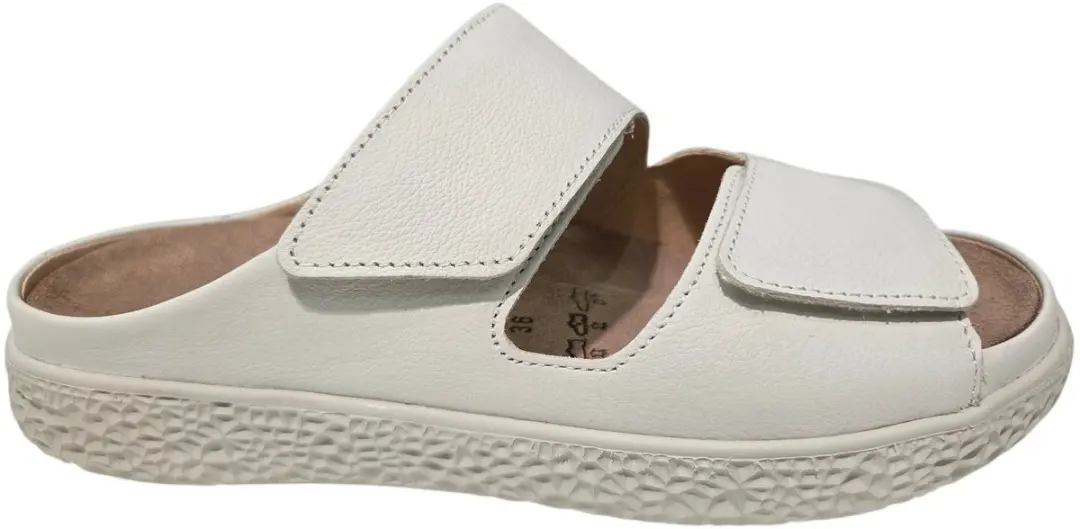 Hartjes 122.1221/10 02.00 H Slippers Wit Leer Dames