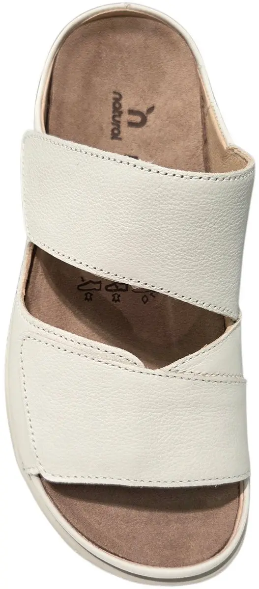 Hartjes 122.1221/10 02.00 H Slippers Wit Leer Dames - 42