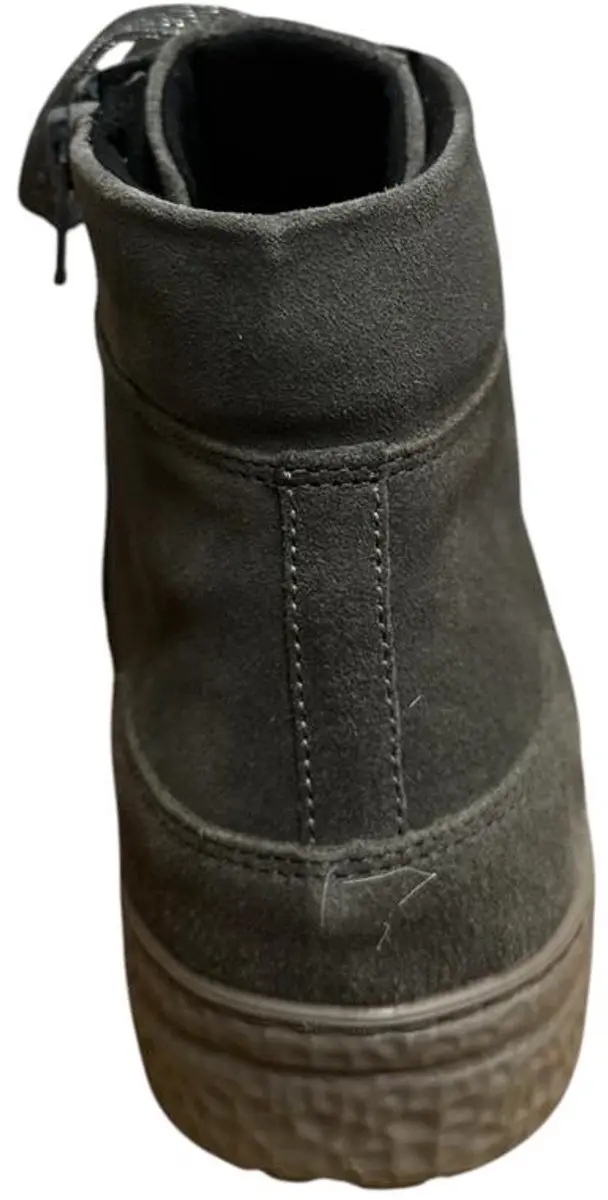 Hartjes 172.1404/30 70.00 Veterschoenen Groen Suede Dames Breedtemaat H - Groen - 41